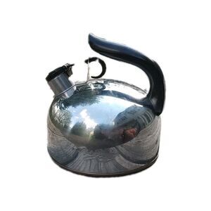 Paul Revere RevereWare Copper Bottom Tea Pot Whistling Kettle L(15)